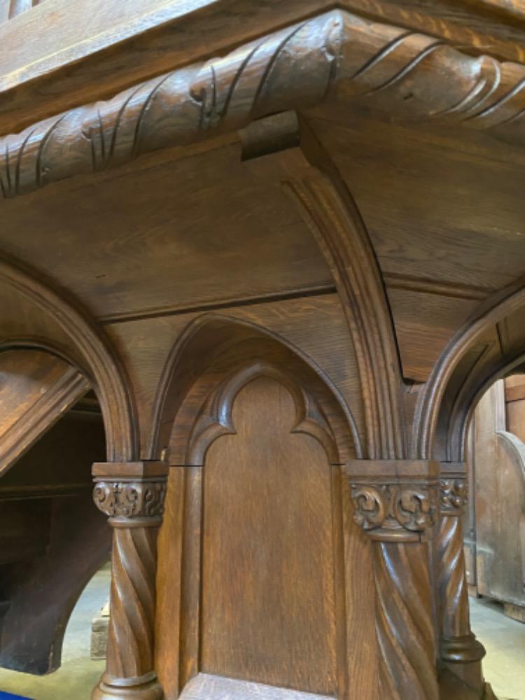 1 Gothic - style Pulpit