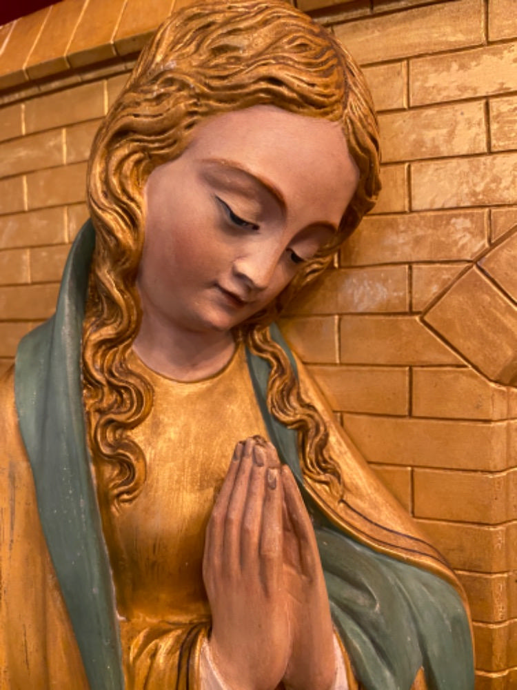 1 Gothic - style Relief Nativity Scene By: Mengelberg