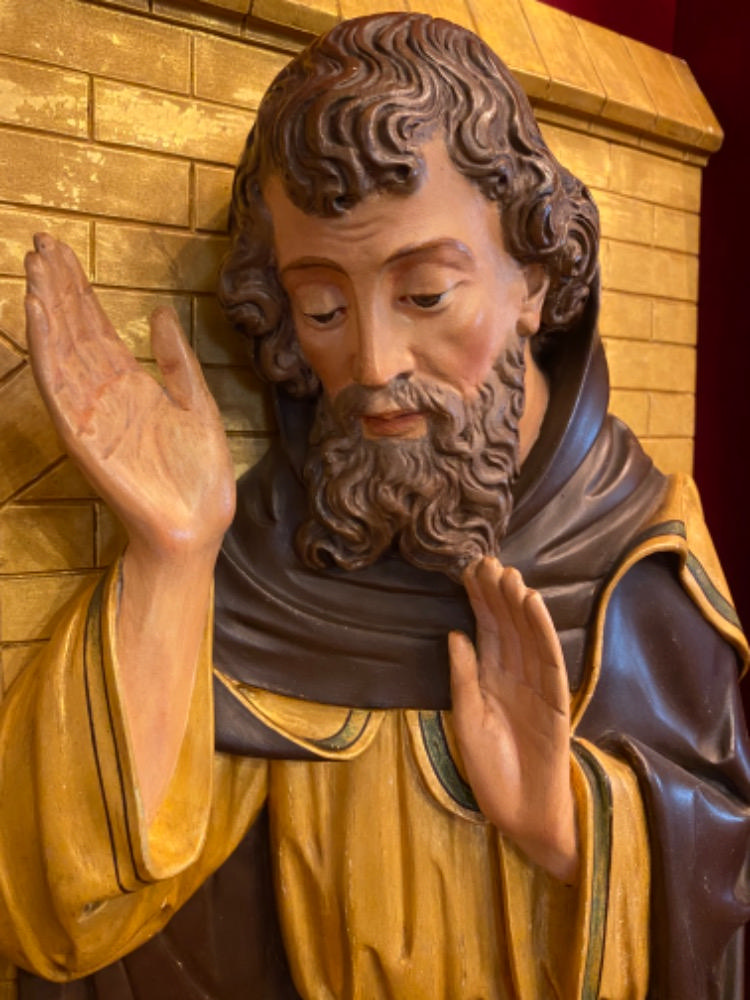 1 Gothic - style Relief Nativity Scene By: Mengelberg