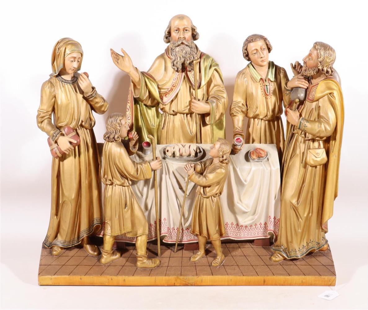 1 Gothic - Style Relief Sculpture
