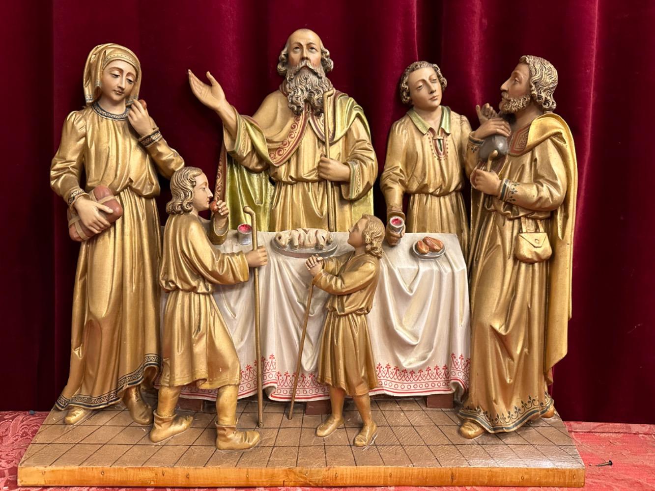 1 Gothic - Style Relief Sculpture