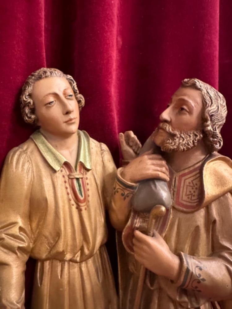 1 Gothic - Style Relief Sculpture
