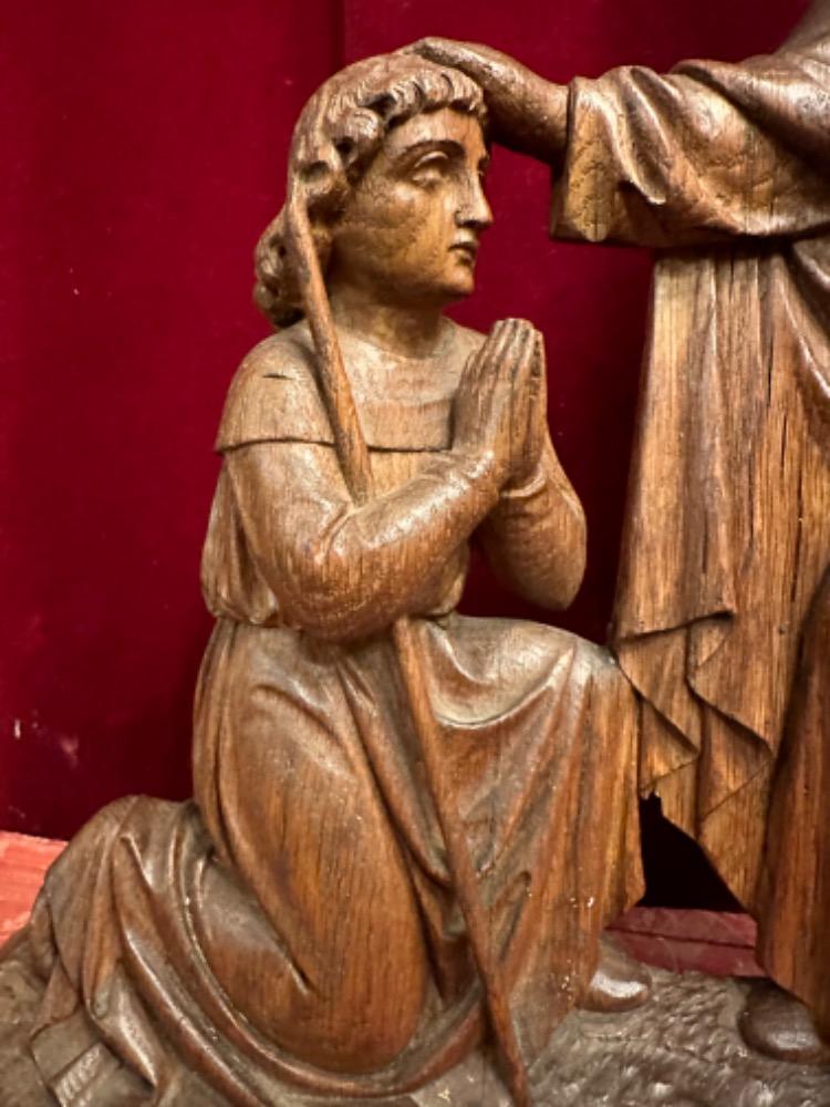 1 Gothic - Style Relief Sculpture : The Good Samaritan
