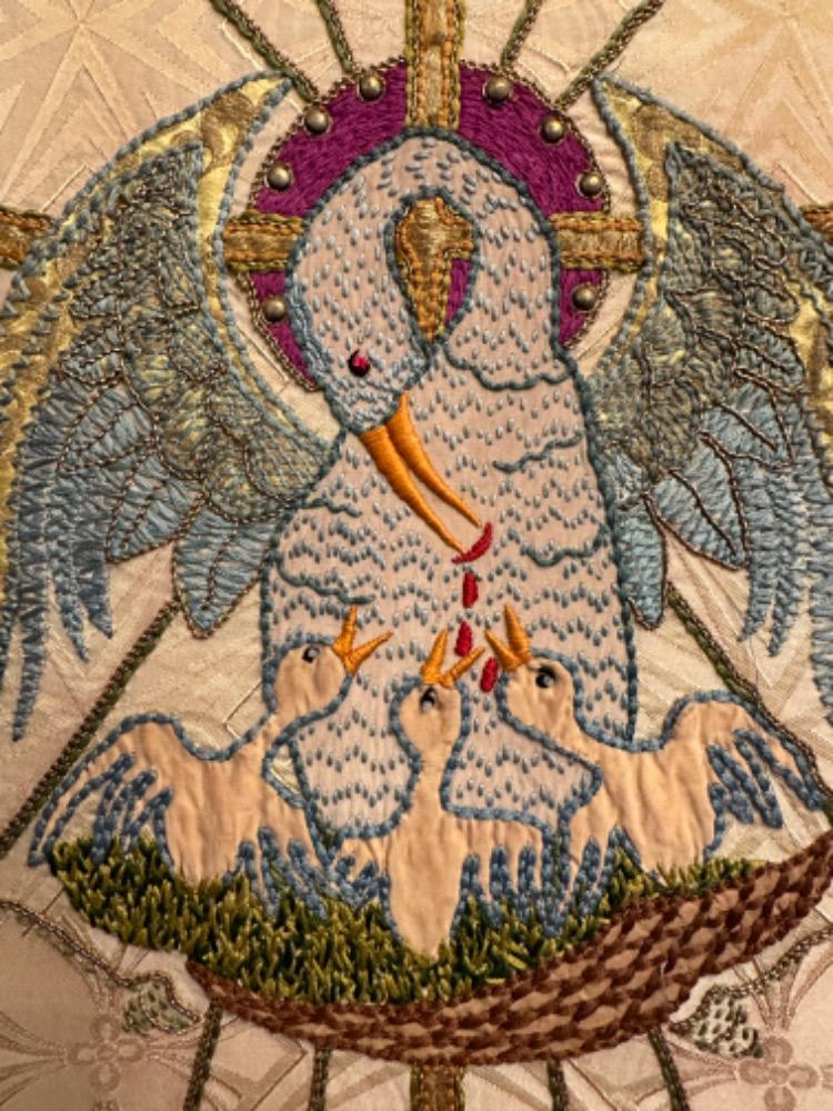 1 Gothic - Style Religious Embroidery