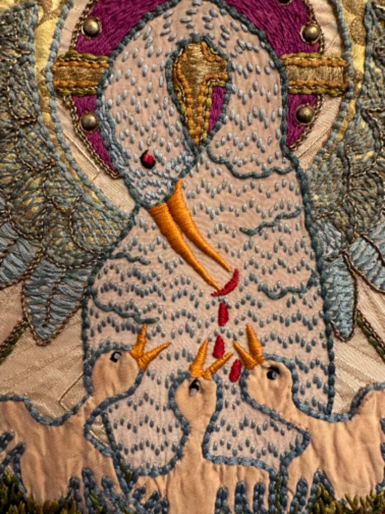 1 Gothic - Style Religious Embroidery