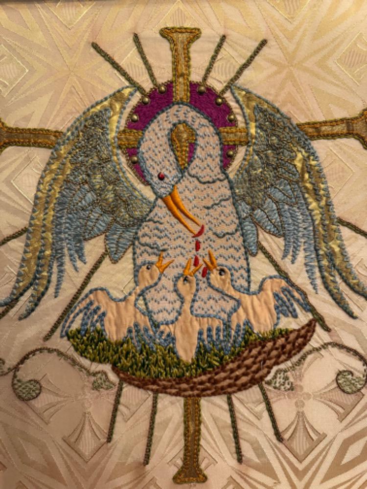 1 Gothic - Style Religious Embroidery