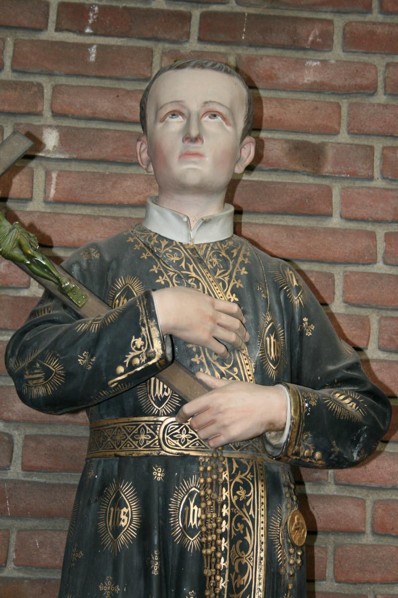 1 Gothic - Style Religious Statue St. Gerardus Of Majella