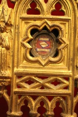 Reliquary style Gothic - style en Bronze / Gilt, France 19th century