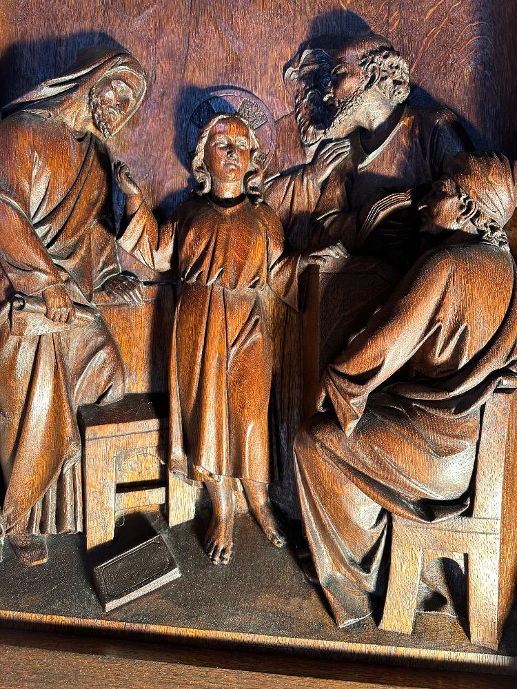 1 Gothic - Style Representation : Jesus Teaches In The Temple