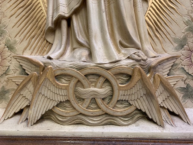 1 Gothic - style Sacred Heart  In Frame