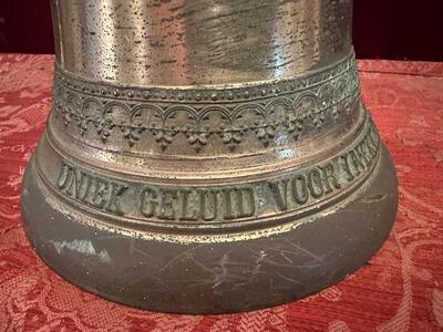 Sacristy Bell style Gothic - Style en Hand - Forget Iron / Bronze, Netherlands  Anno 1968