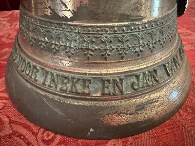 Sacristy Bell style Gothic - Style en Hand - Forget Iron / Bronze, Netherlands  Anno 1968