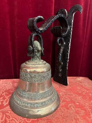 Sacristy Bell style Gothic - Style en Hand - Forget Iron / Bronze, Netherlands  Anno 1968