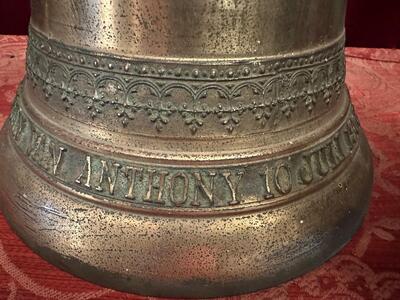 Sacristy Bell style Gothic - Style en Hand - Forget Iron / Bronze, Netherlands  Anno 1968