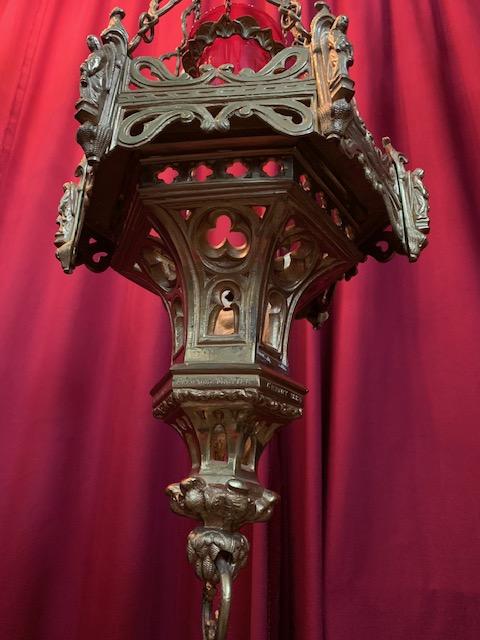 1 Gothic - style Sanctuary Lamp