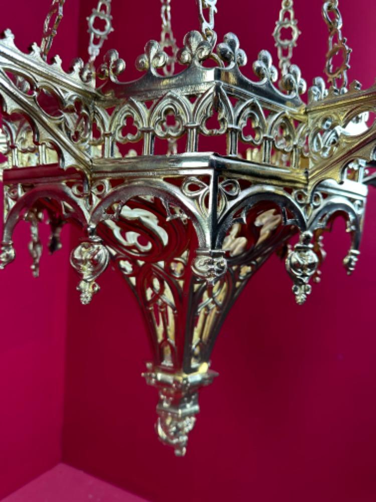 1 Gothic - Style Sanctuary Lamp