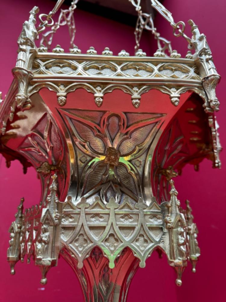 1 Gothic - Style Sanctuary Lamp