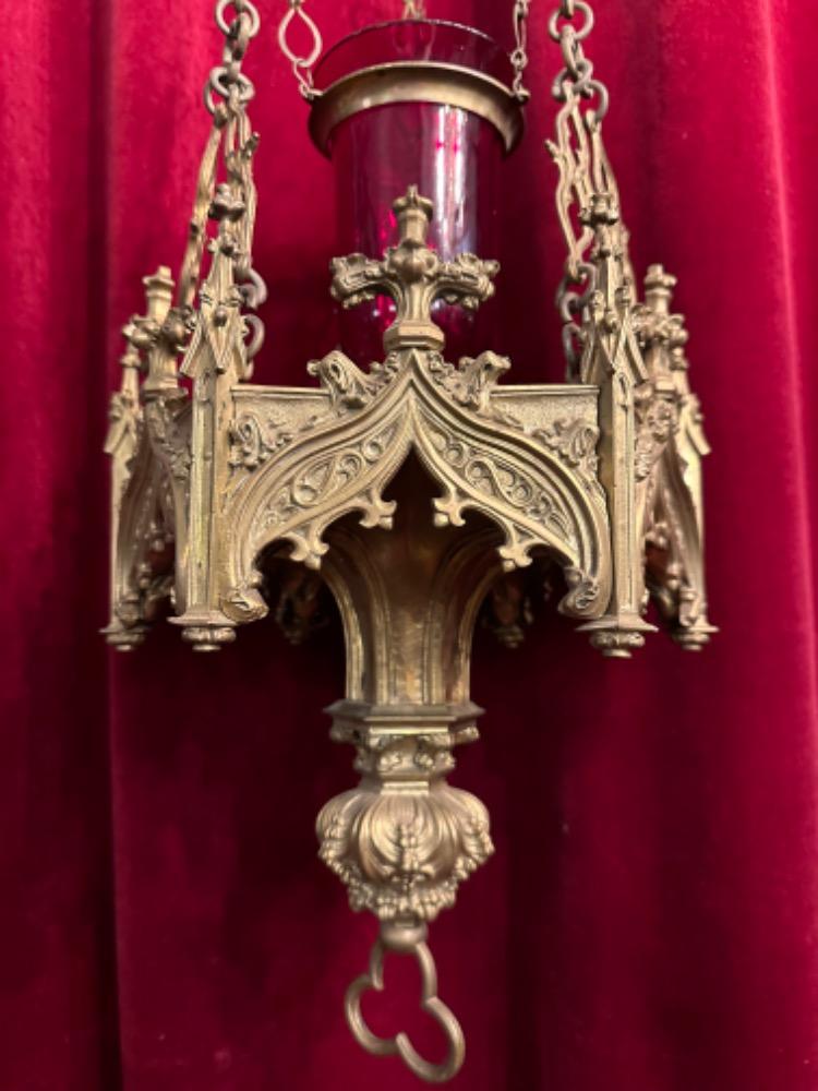 1 Gothic - Style Sanctuary Lamp