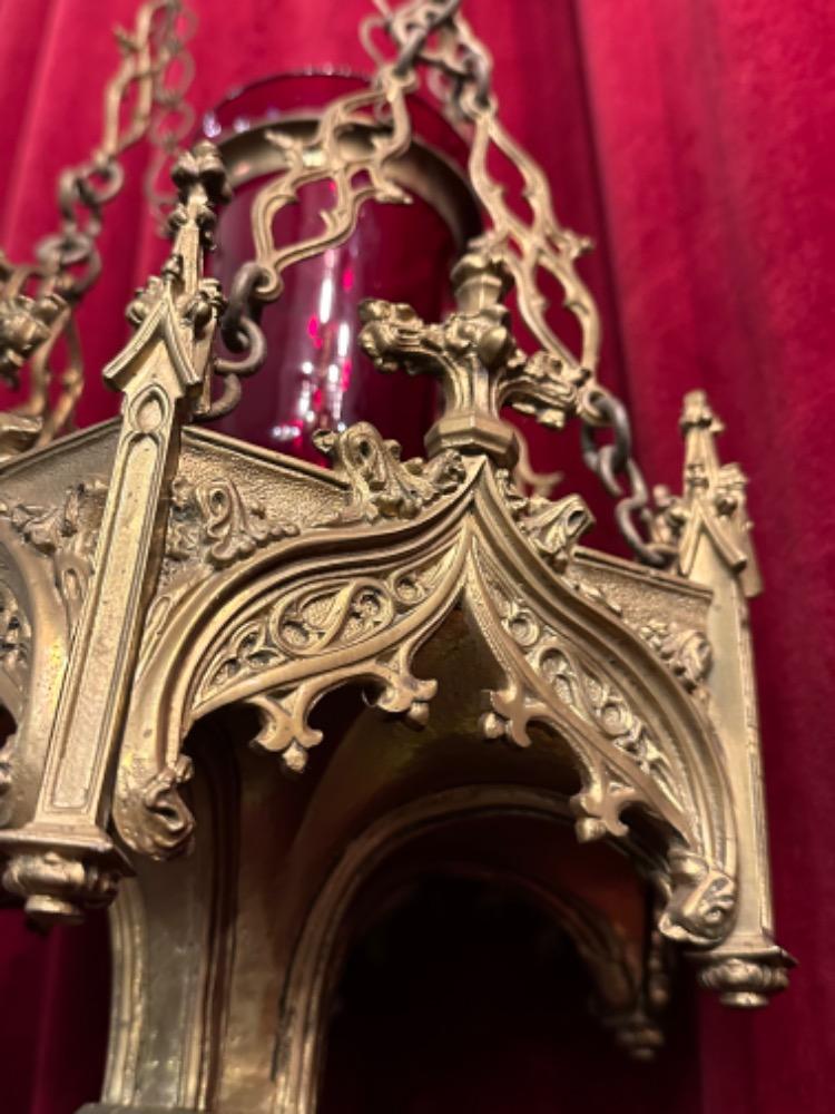 1 Gothic - Style Sanctuary Lamp