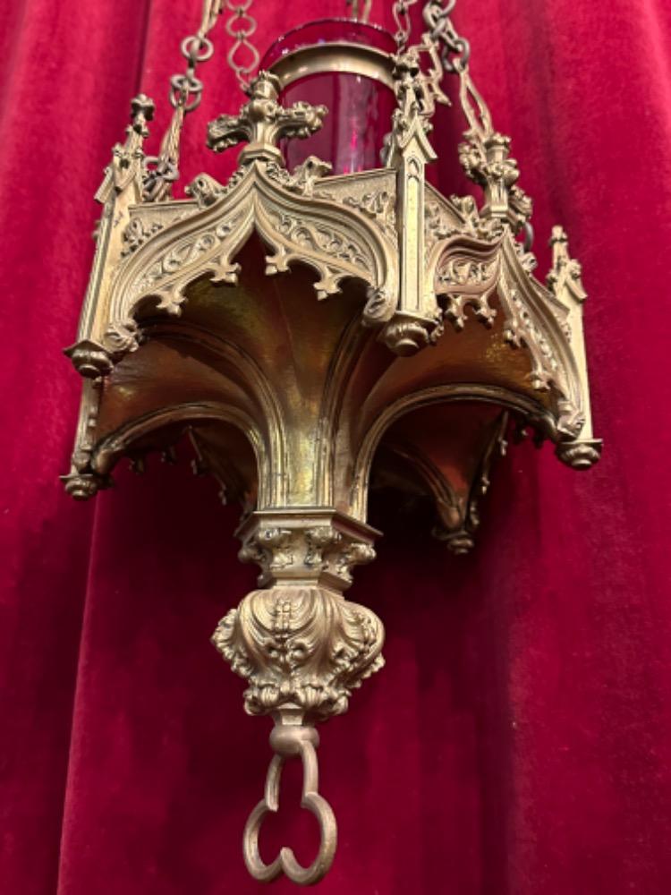 1 Gothic - Style Sanctuary Lamp