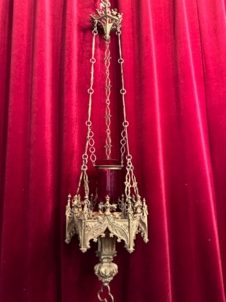 1 Gothic - Style Sanctuary Lamp