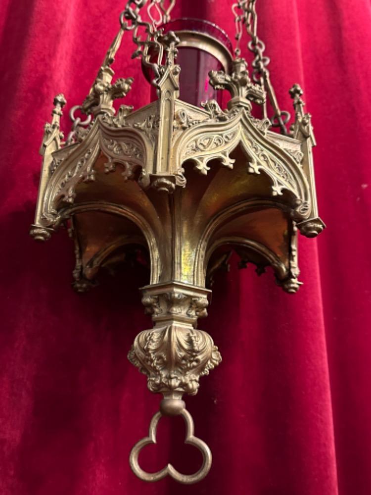 1 Gothic - Style Sanctuary Lamp