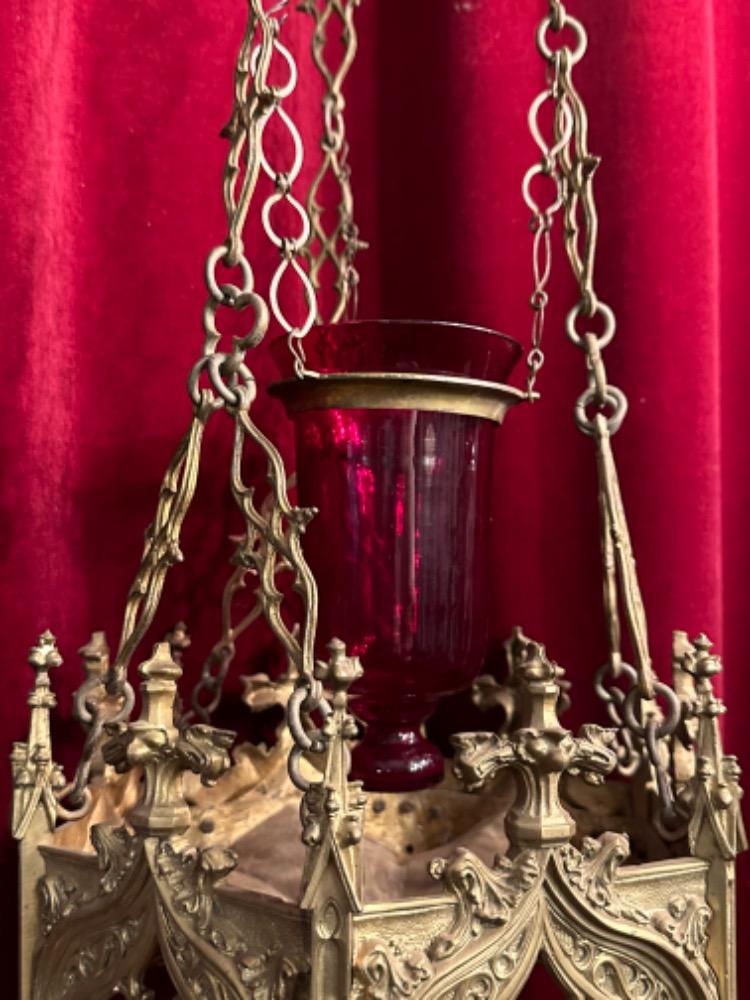1 Gothic - Style Sanctuary Lamp