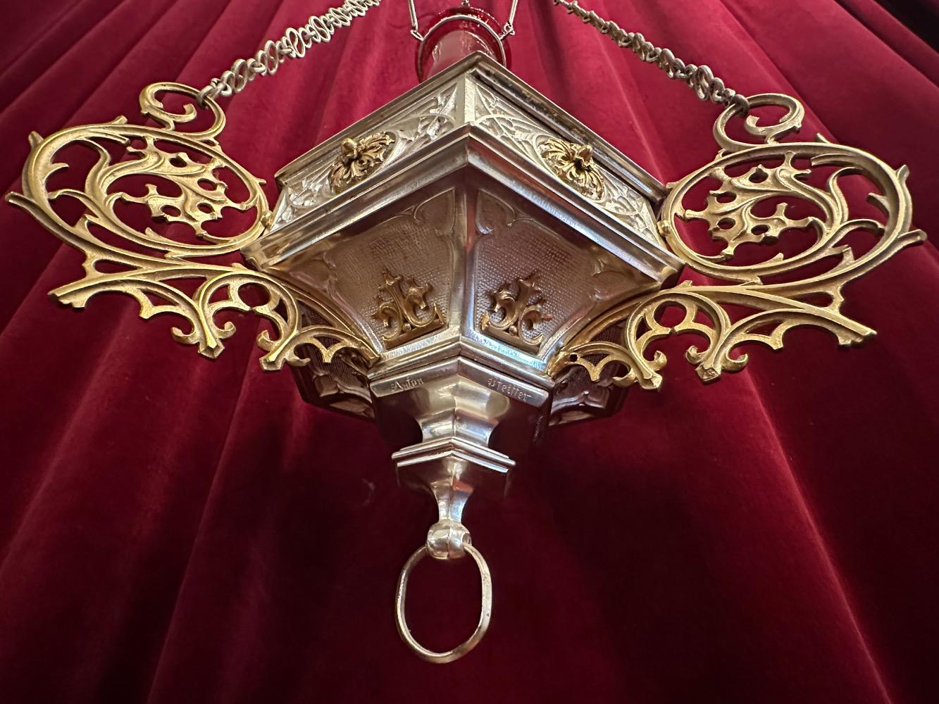 1 Gothic - Style Sanctuary Lamp