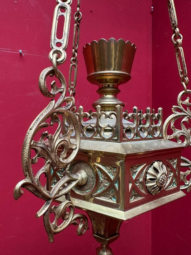 1 Gothic - Style Sanctuary Lamp