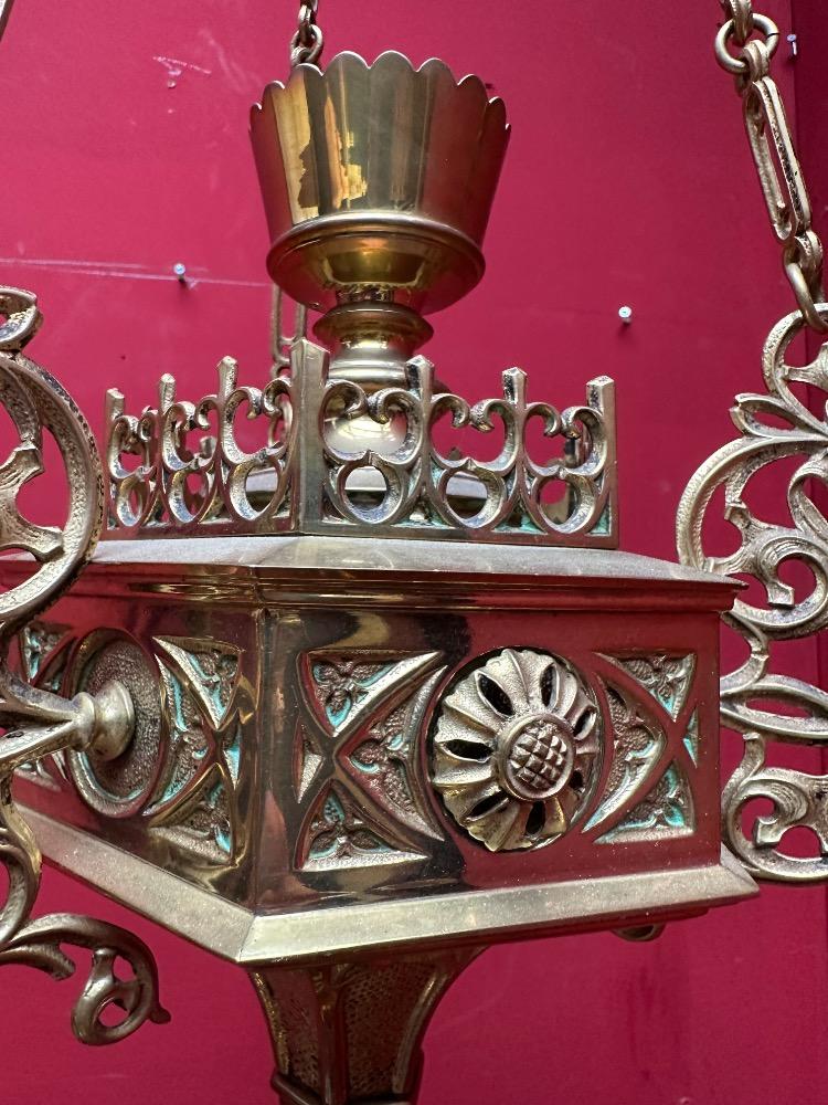 1 Gothic - Style Sanctuary Lamp