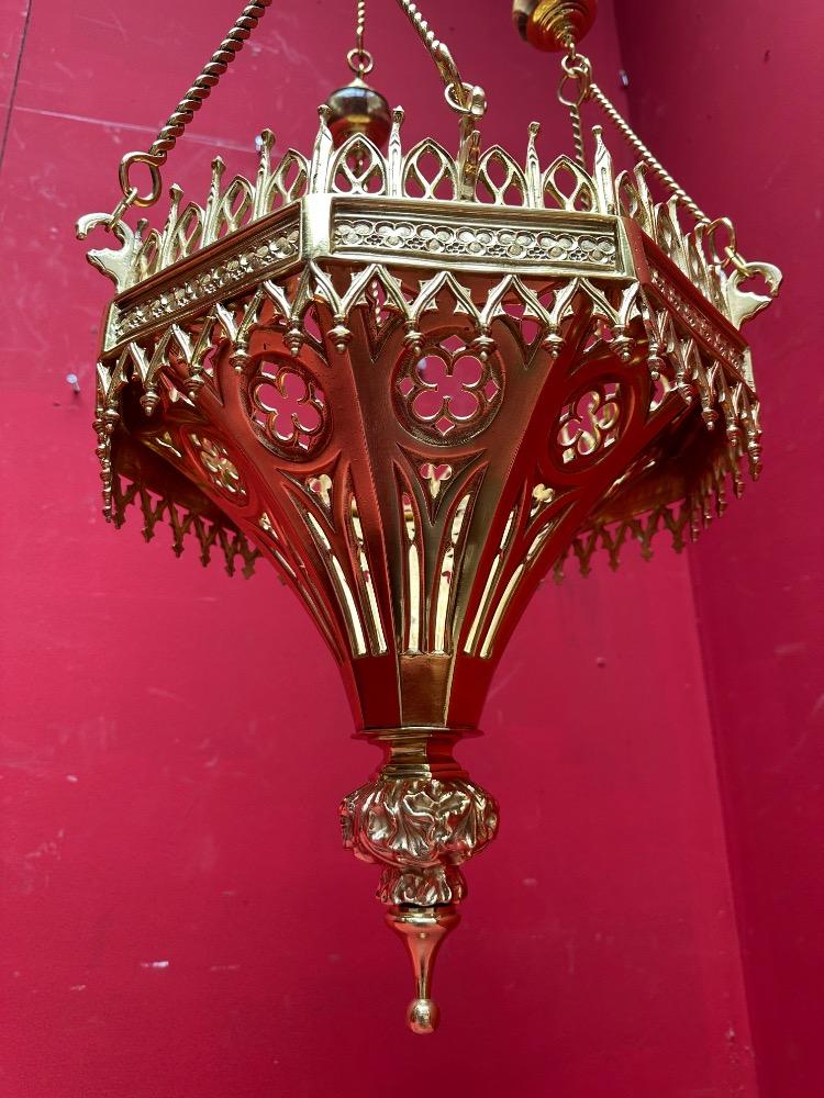 1 Gothic - style Sanctuary Lamp