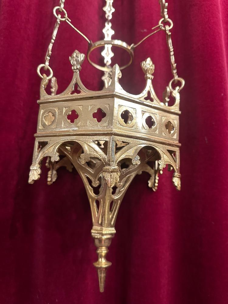 1 Gothic - style Sanctuary Lamp