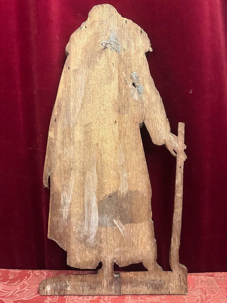 1 Gothic - Style Sculpture Of Jesus 'The Good Shepherd