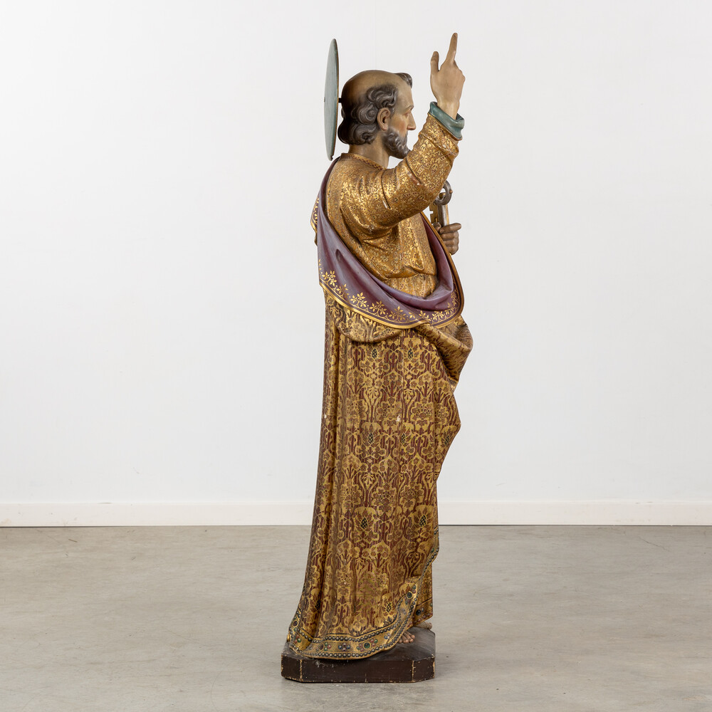 1 Gothic - Style Sculpture St. Peter