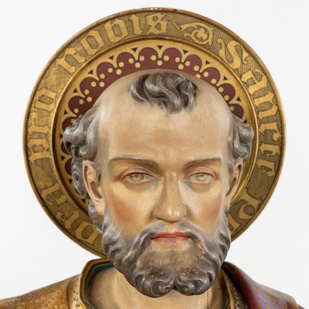 1 Gothic - Style Sculpture St. Peter