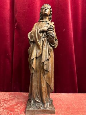 1 Gothic - Style Sculpture St. Veronica