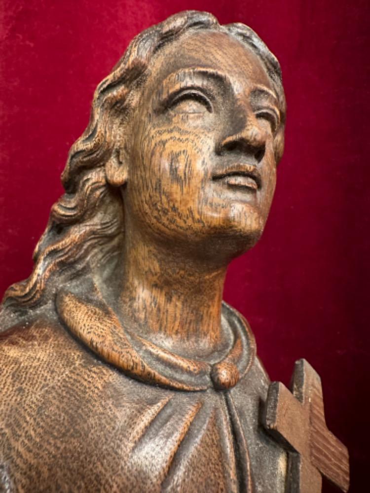 1 Gothic - Style Sculpture St. Veronica