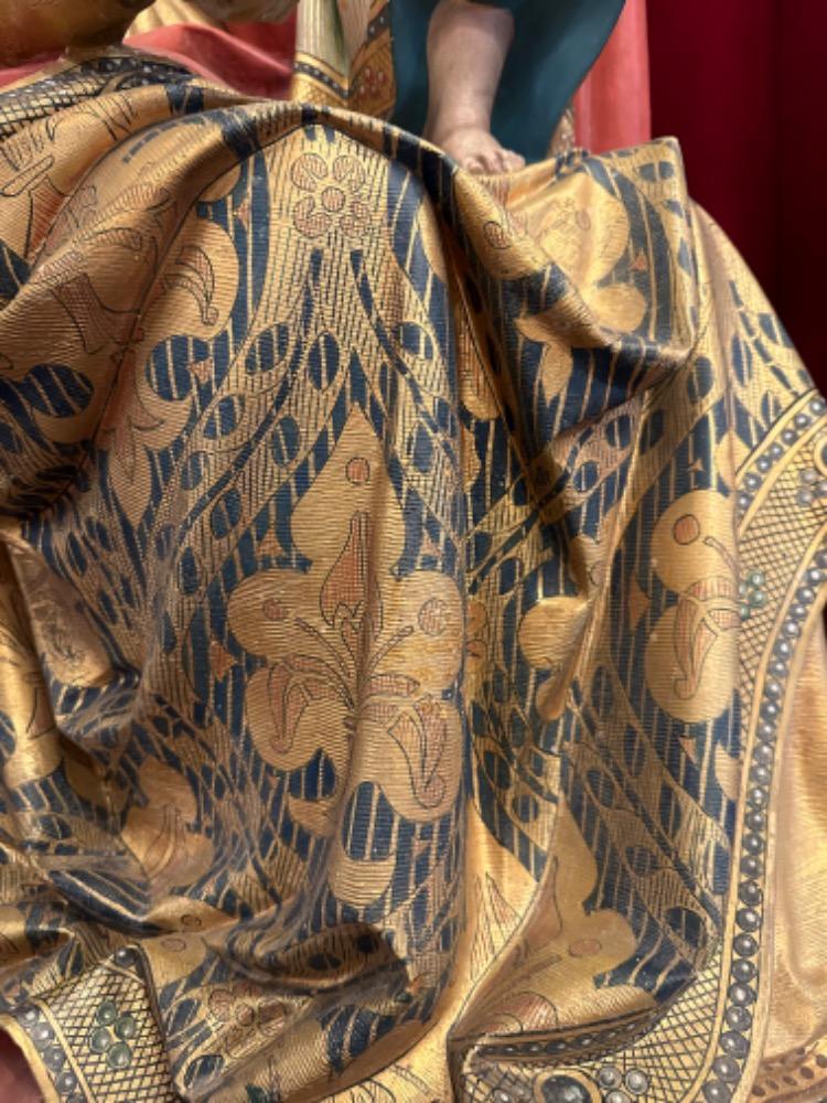 1 Gothic - Style Sedes Sapientiae / St. Mary With Child