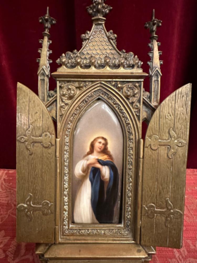 1 Gothic - Style Small Home Altar Imagination St. Mary