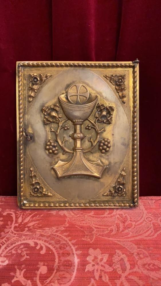 1 Gothic - Style Small Tabernacle - Door With Original Key