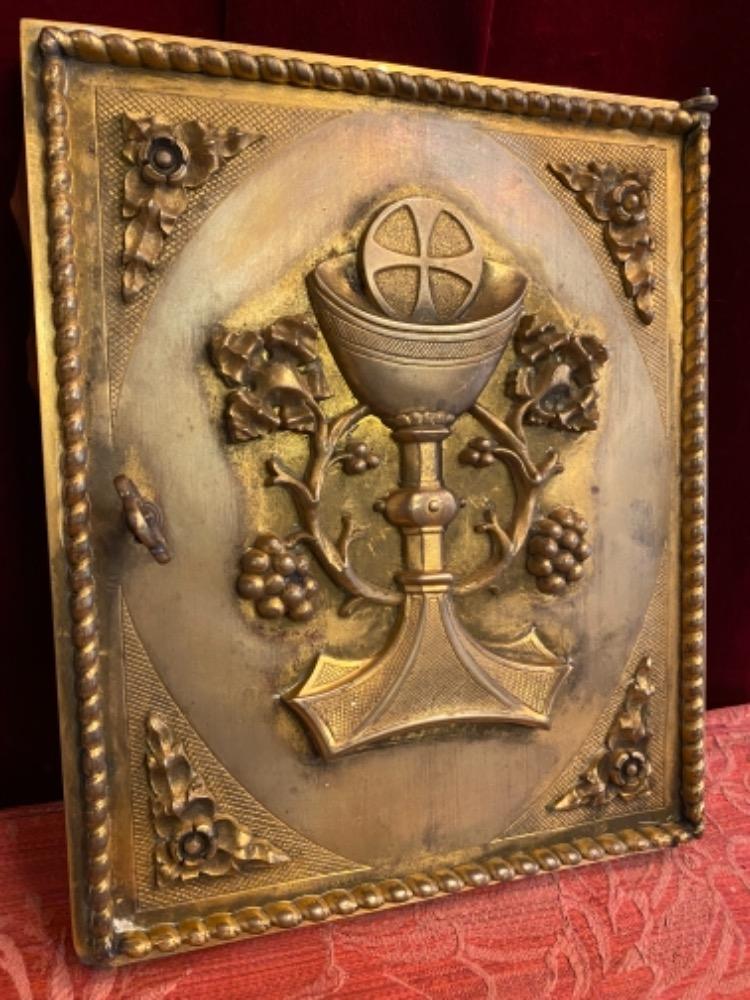 1 Gothic - Style Small Tabernacle - Door With Original Key
