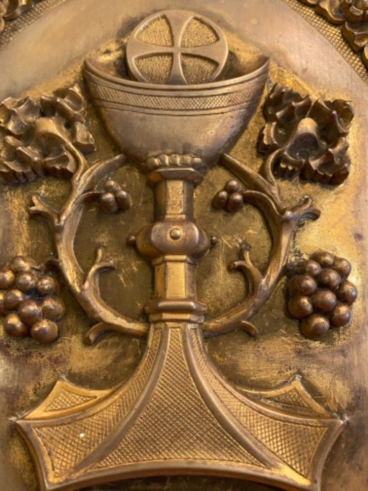 1 Gothic - Style Small Tabernacle - Door With Original Key