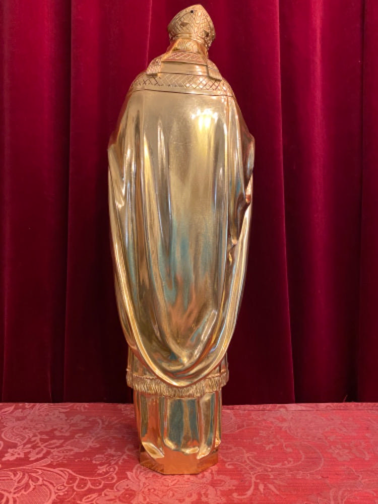 1 Gothic - style St. Augustine Statue