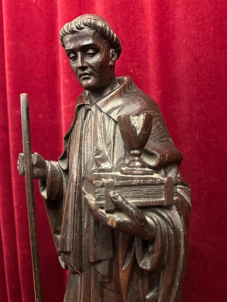 1 Gothic - Style St. Benedict Sculpture