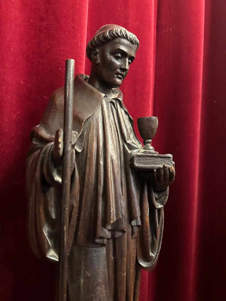 1 Gothic - Style St. Benedict Sculpture