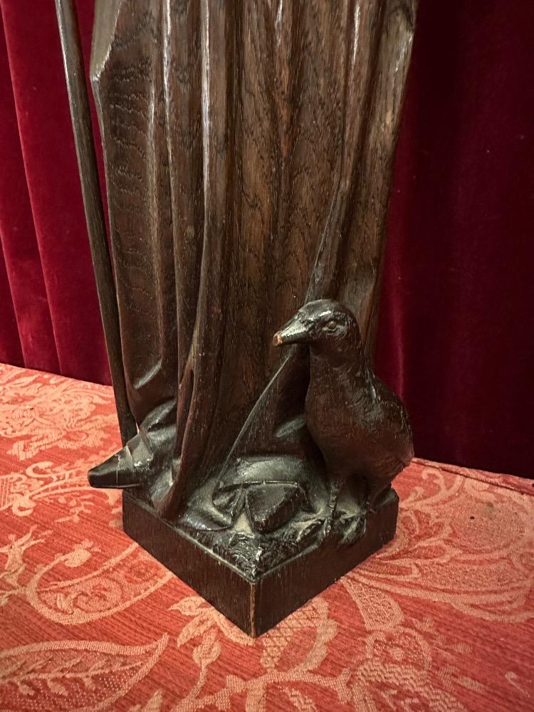 1 Gothic - Style St. Benedict Sculpture