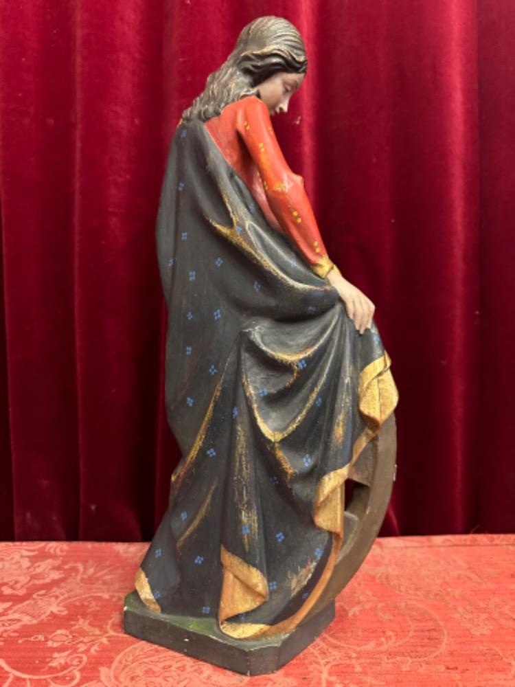 1 Gothic - Style St. Catherine Sculpture