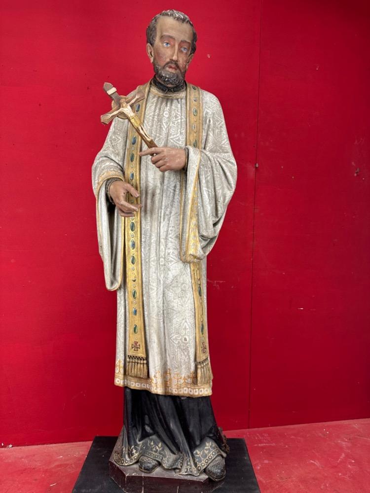 1 Gothic - Style St. Francis Xavier Sculpture