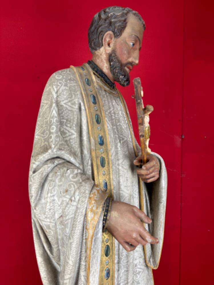 1 Gothic - Style St. Francis Xavier Sculpture