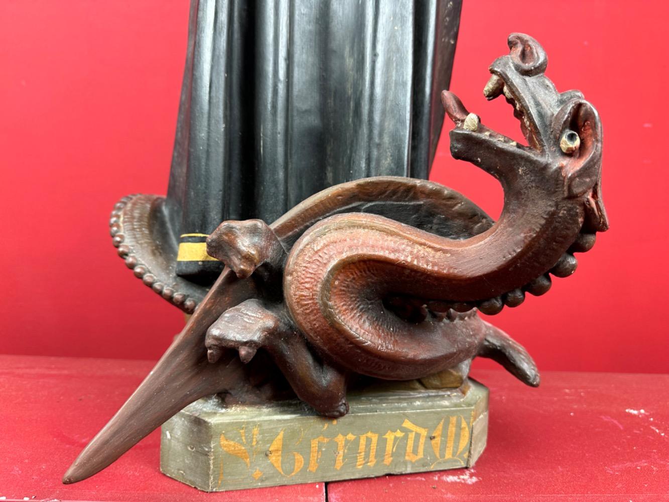 1 Gothic - Style St. Gerardus Statue